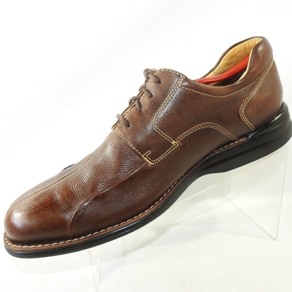 Johnston & Murphy Size 13 Brown Oxfords Mens R4B4 main image 6